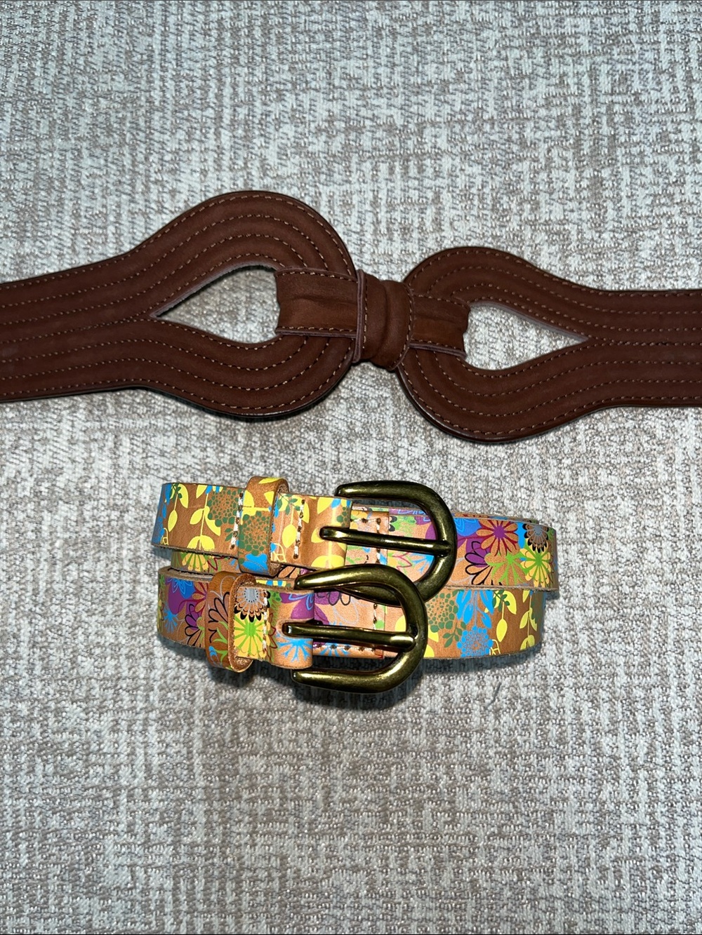 Set of 2 Anthropologie belts